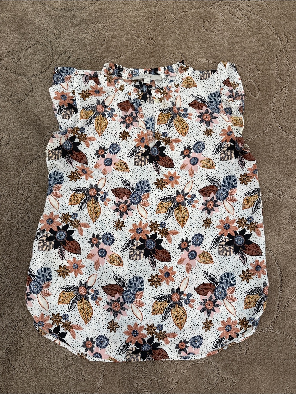 Loft Sleeveless Blouse